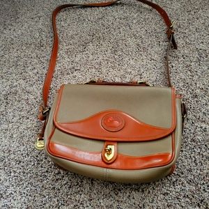 Dooney and Burke ALL WEATHER LEATHER vintage bag